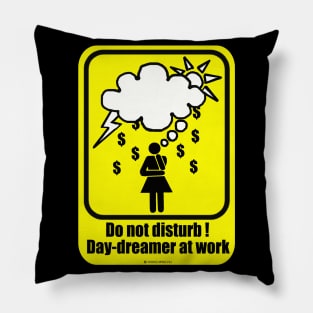 Day-Dreamer at Work (Women) Pillow