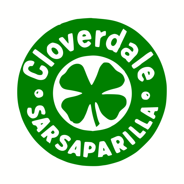 Cloverdale Sarsaparilla Vintage Bottle Cap by Yesteeyear