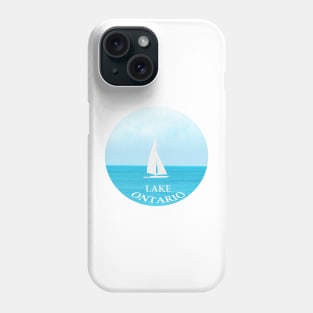 Fun Times Sailing in Lake Ontario Phone Case