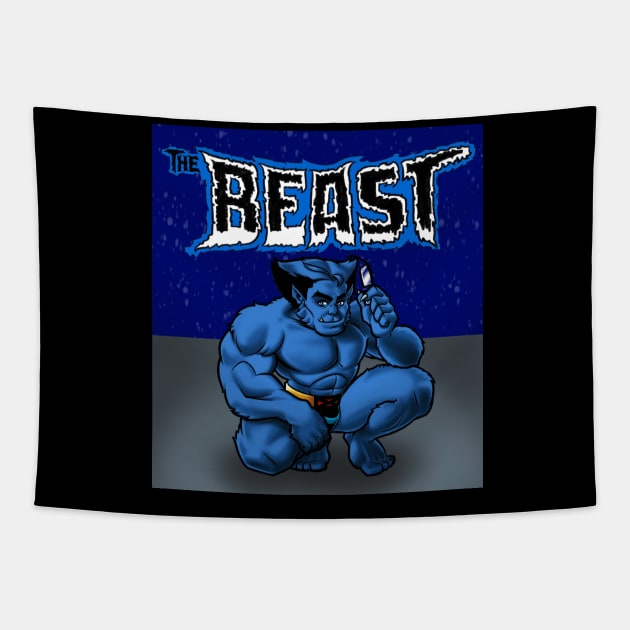 Mutant Beast Tapestry by ErixArt