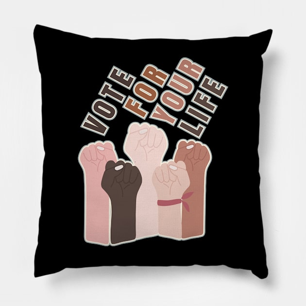 Vote 2020 Election Pillow by byaskcmn