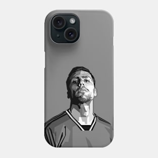 Rodri Gray scale Pop art illustration Phone Case