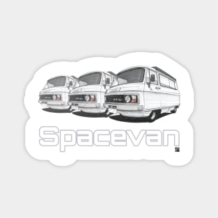 Geo3Doodles Spacevan Doodle Magnet