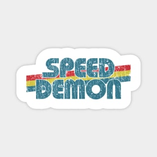 Speed Demon – Retro Racing Style 1979 Magnet