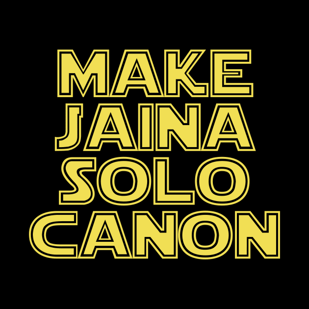 Make Jaina Solo Canon by C E Richards