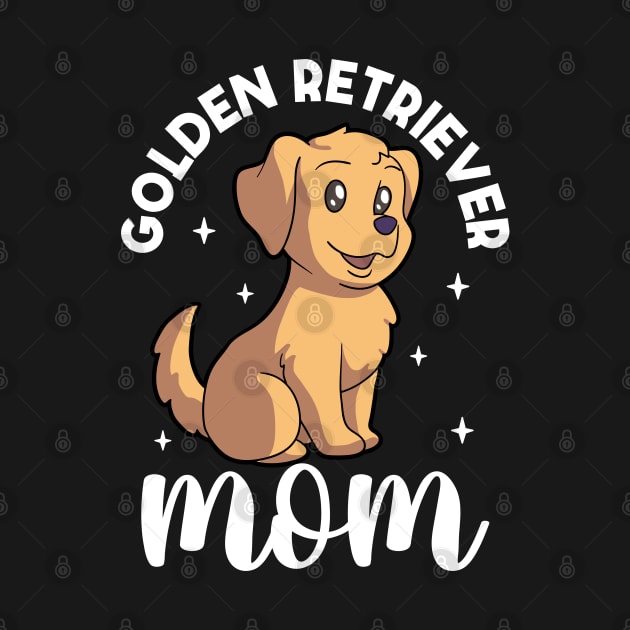 Golden Retriever Mom - Golden Retriever by Modern Medieval Design