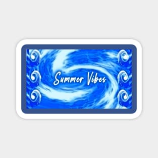 summer vibes Magnet