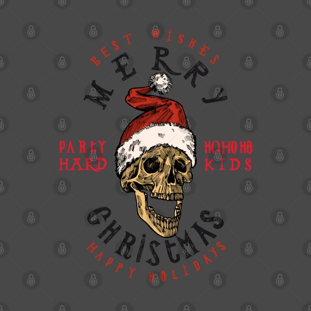 Best wishes merry party hard hoho kids Christmas Happy holidays by GeekCastle