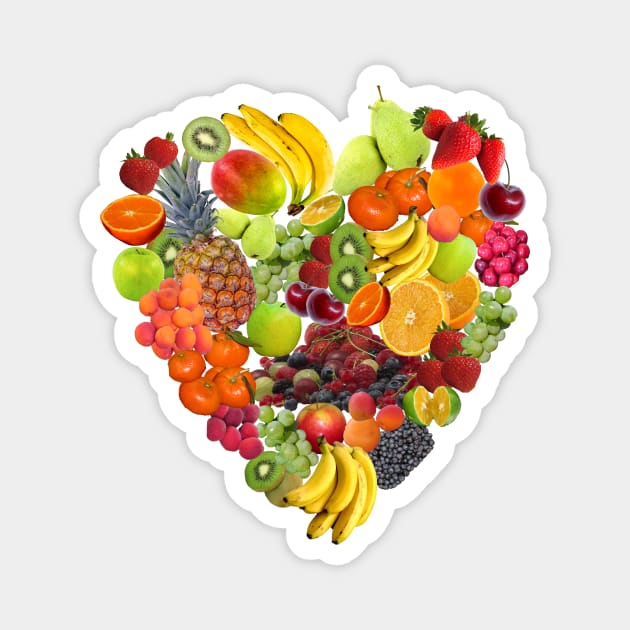 Image: Fruit lover Magnet by itemful