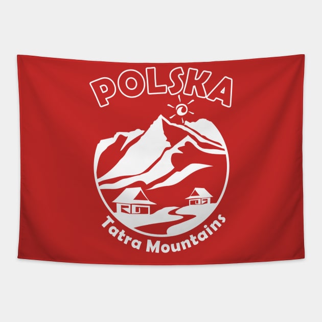 Poland Polska Tapestry by VISUALUV