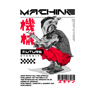 Cyberpunk Machine Art T-Shirt