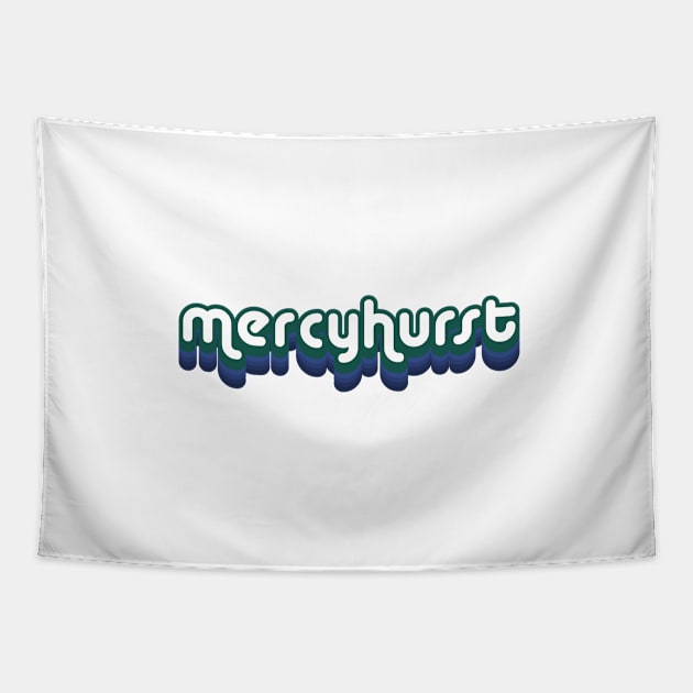 mercyh retro bubble Tapestry by Rpadnis