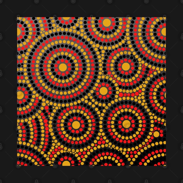 Awesome Aboriginal Dot Art by Pris25