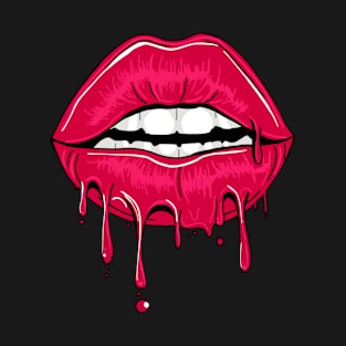 Red Hot Melting Lips T-Shirt