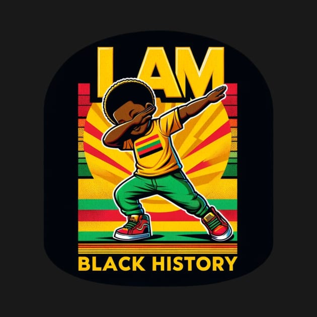 I Am Black History, Kid Dabbing, Celebrate African American Heritage by ThatVibe