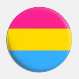 Proud Pansexual Pride Flag (Proud LGBT LGBTQ+ Community Pride Flag) Pin