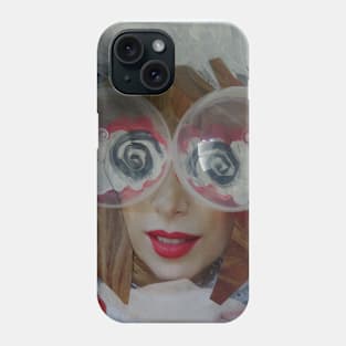 Woman from imaginative space Phone Case