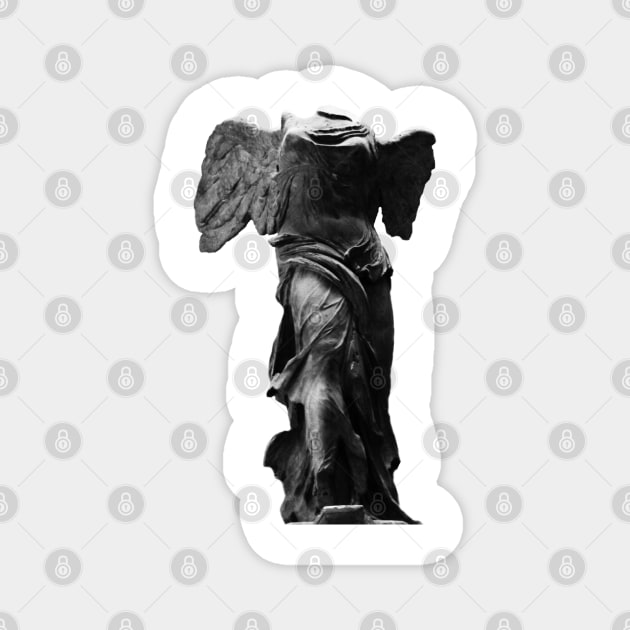 Nike the winged goddess of victory Magnet by liilliith