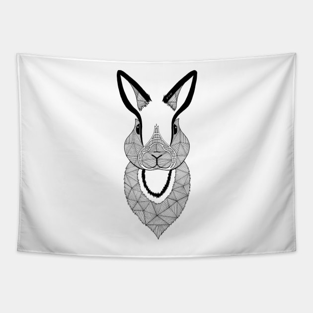 Zoo et Be - Rabbit Tapestry by Art_et_Be