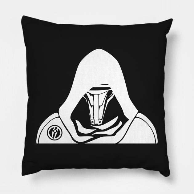 Darth Revan Peekaboo Pillow by HelveticaHero