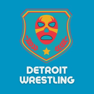 Detroit Wrestling "Slithery Teal" T-Shirt