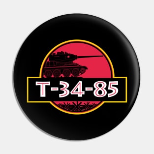 T-34-85 as a dinosaur! Pin