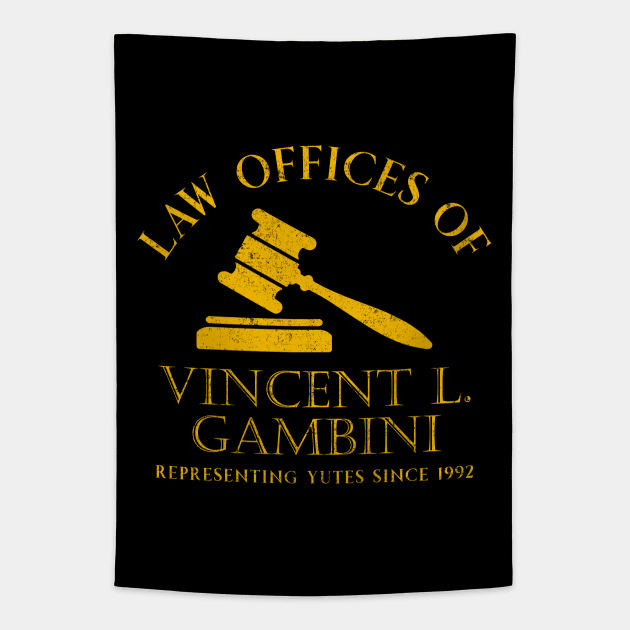 Vincent Gambini Law Offices Tapestry by OniSide