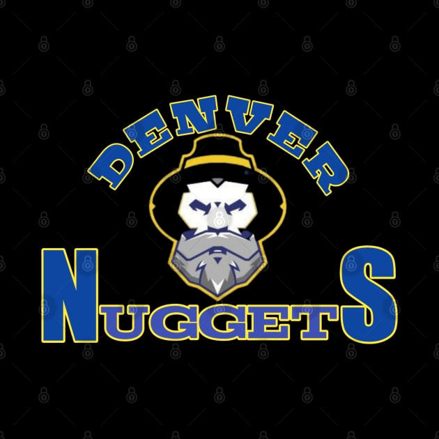 Denver nuggets t-shirt by Dede gemoy