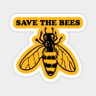 Save the bees!!! Magnet