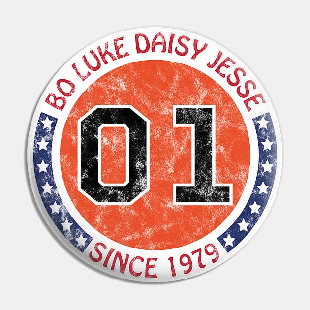 Dukes of Hazzard - Bo Luke Daisy Jesse Since 1979 Vintage (01 General Lee) Pin by albinochicken