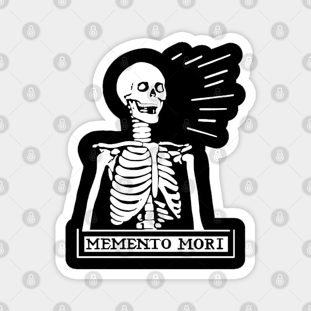 Memento Mori Magnet by Dreffdesigns