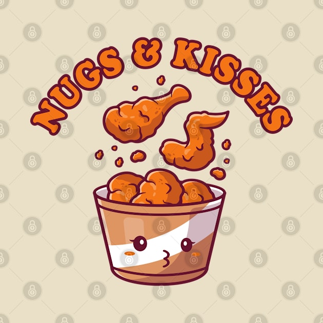 nugs and kisses by AmineDesigns