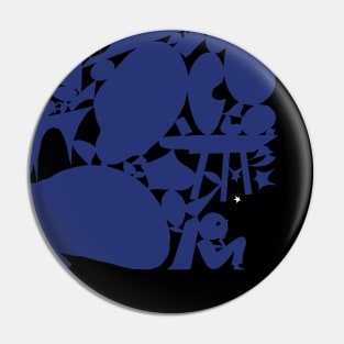 Stressed Out - blue Pin