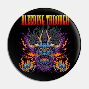 BLEEDING THROUGH MERCH VTG Pin