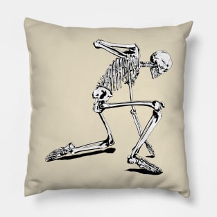 Skeleton Race Pillow