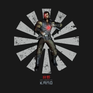 Kano Retro Japanese Mortal Kombat T-Shirt