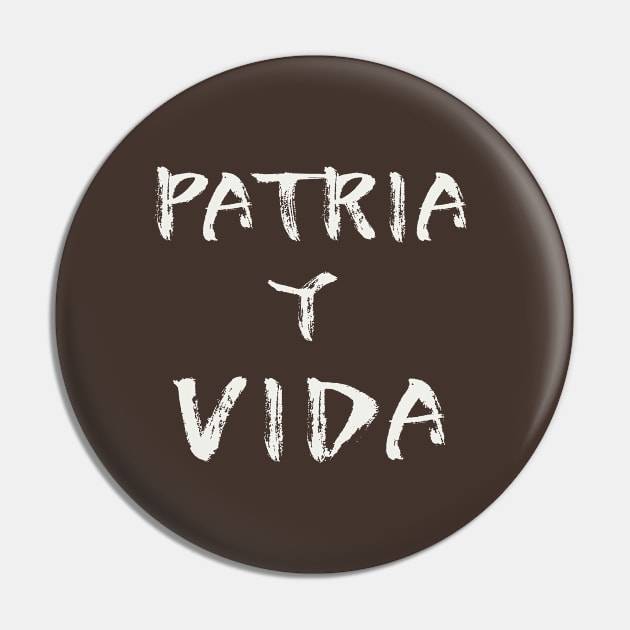 PATRIA Y VIDA Pin by LuksTEES