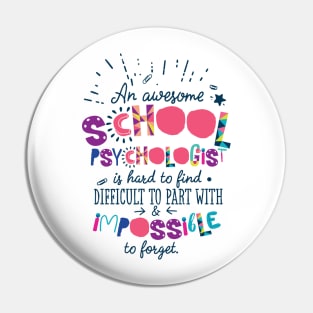 An Awesome School Psychologist Gift Idea - Impossible to forget Pin