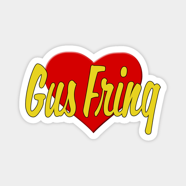 Heart Gus Fring Magnet by snknjak