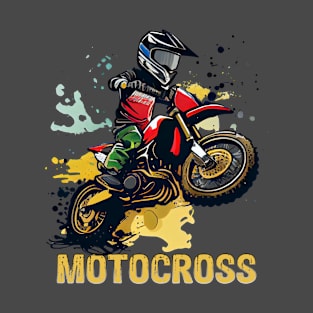 Motocross A Little Dirt Never Hurt T-Shirt