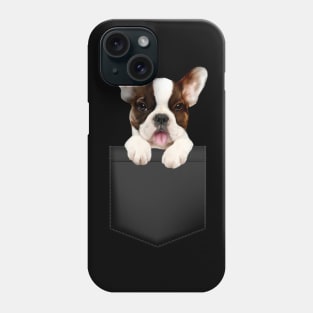 French Bulldog in Pocket Funny French Bulldog Phone Case