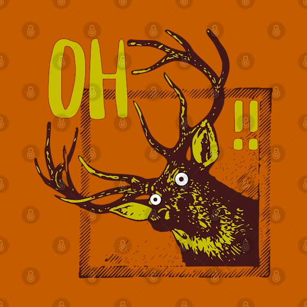 A Funny Animal Pun - Oh Deer Funny!! by vystudio