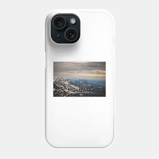 Morning in the mountains Phone Case