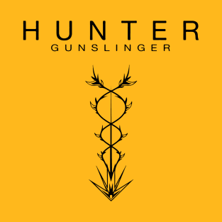 Hunter - Gunslinger (Black) T-Shirt