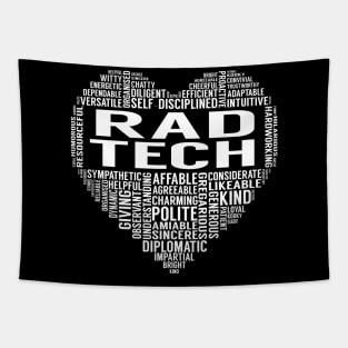 Rad Tech Heart Tapestry