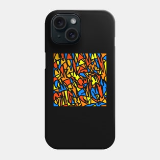 Abstract Hand Lettering Phone Case