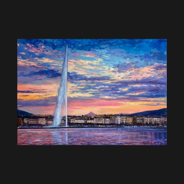 Geneva Jet d'Eau | by Art Shop Geneva