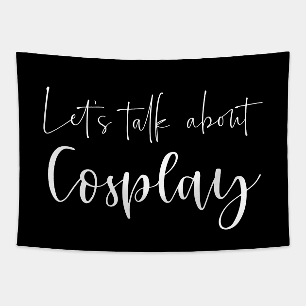 Let's talk about Cosplay Funny Costume Fan Tapestry by BlueTodyArt