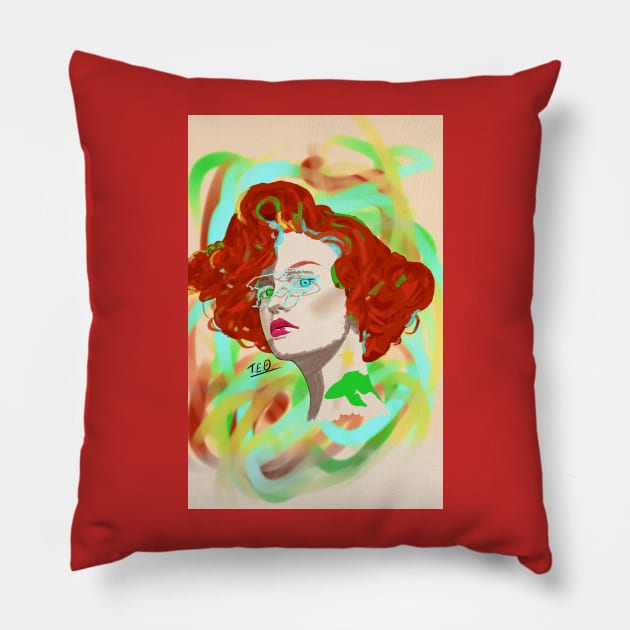 Delirium of the Endless. Pillow by Eternal Oak Store's