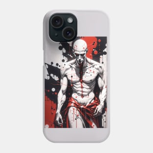 Crimson Canvas: Macabre Masterpiece Phone Case